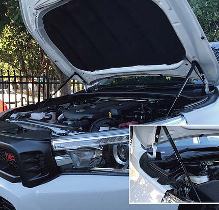 Amortiguador De Capót Ez Down Ford New Ranger XL/XLS/XLT/Raptor 2024-2026